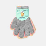 Exfoliating Shower Gloves - Three Pairs
