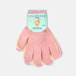 Exfoliating Shower Gloves - Three Pairs