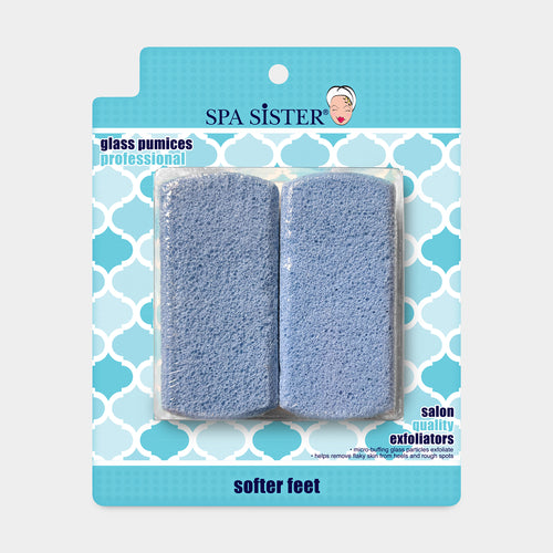 Glass Pumice Sponge - 2 Pack