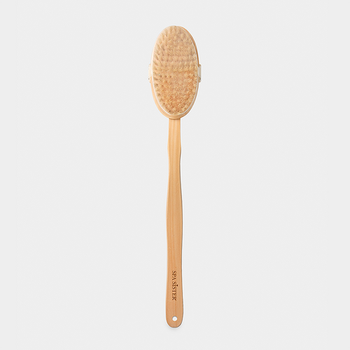 Bath Brush with Exfoliators (Ramie Soap Sak)