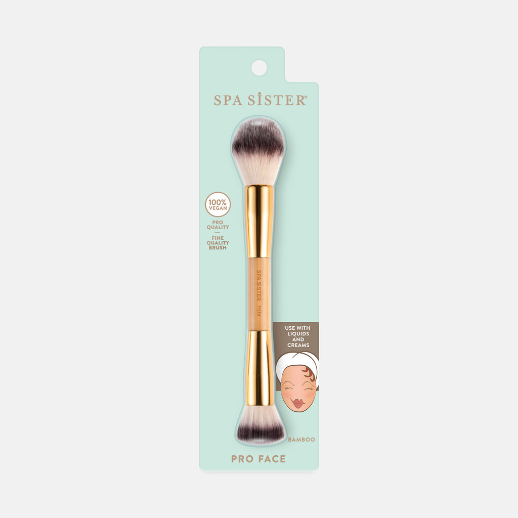 QUALIFIÉ douceurs makeup base 2個セット Amazon.com: 4Pcs Dual-ended Makeup Brushes for Contouring