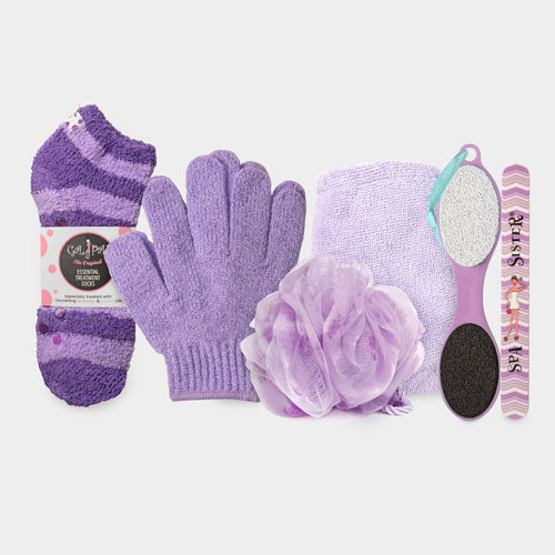 Relax & Renew Gift Basket - Purple