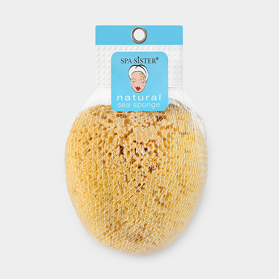 Premium Natural Sea Wool Sponges - 2 Soft Real Sponges 6-7 (Large) & 3- 4  (Medium) Perfect Luxury Gift for Bath Shower and Cosmetic Facial Cleansing  by Constantia Beauty