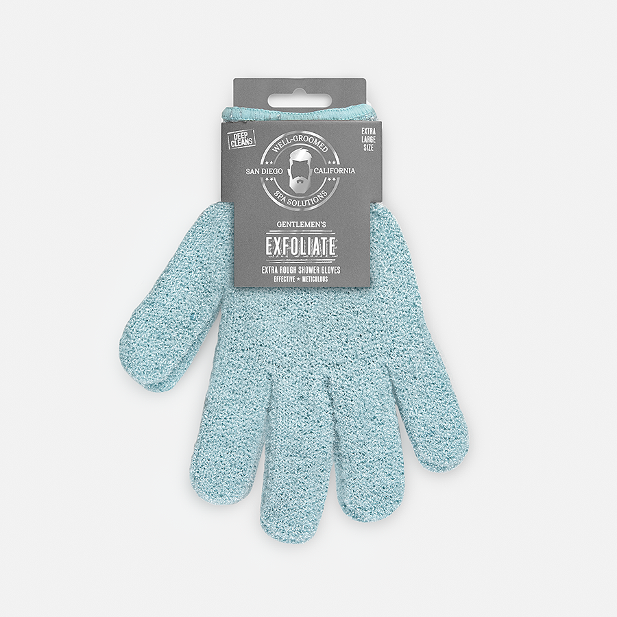 Well Groomed XL Extra Rough Shower Gloves