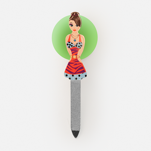 Spoiled Girl Nail File With Suction Cup