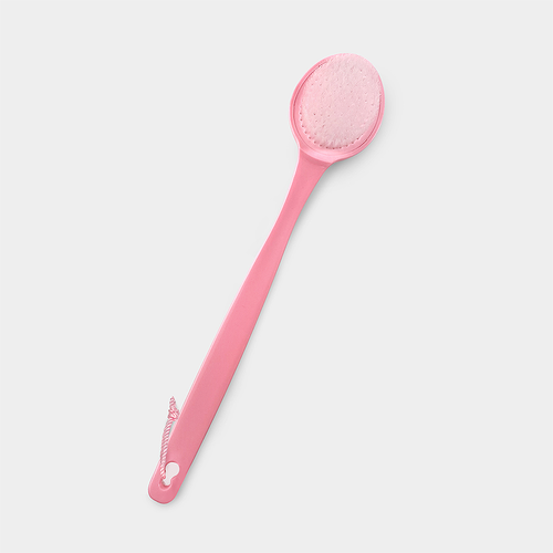 Long Handle Bath Brush - Pink