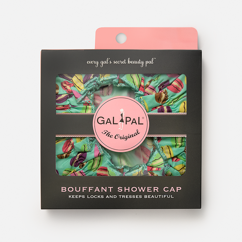 Gal Pal Bouffant Shower Cap - Macaroons