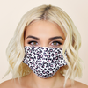 Pink Leopard Face Masks 5pk <br> 3ply Disposable, Non-Medical