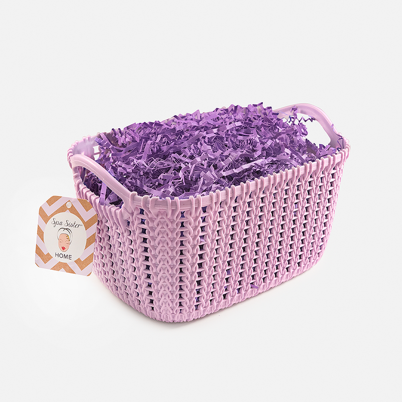 Relax & Renew Gift Basket - Purple
